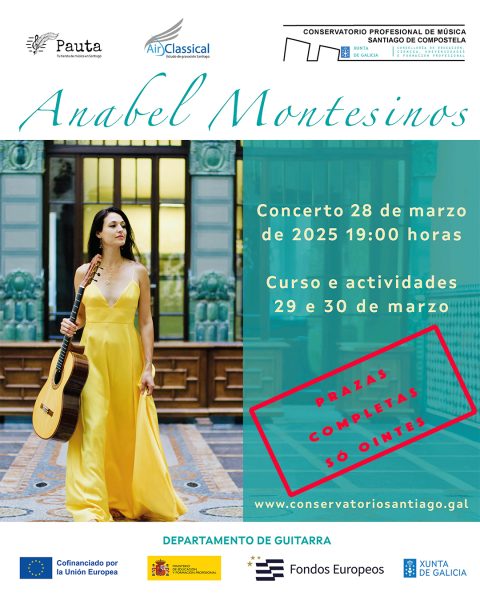 Curso Anabel Montesinos. Prazas activas compñletas