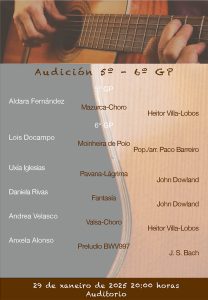 Programa audición 5º-6º GP o día 29/01/25